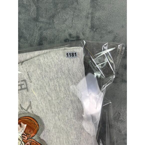 VTG Mickey Mouse Sweatshirt Streetwear Crewneck Gray USA Made Men's M 90s Disney - Picture 9 of 9